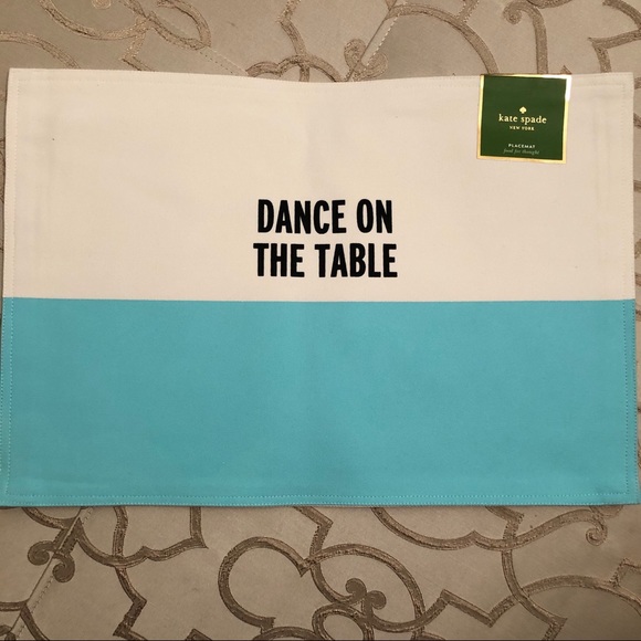 kate spade Other - NWT Kate Spade “Dance on the Table” Placemat